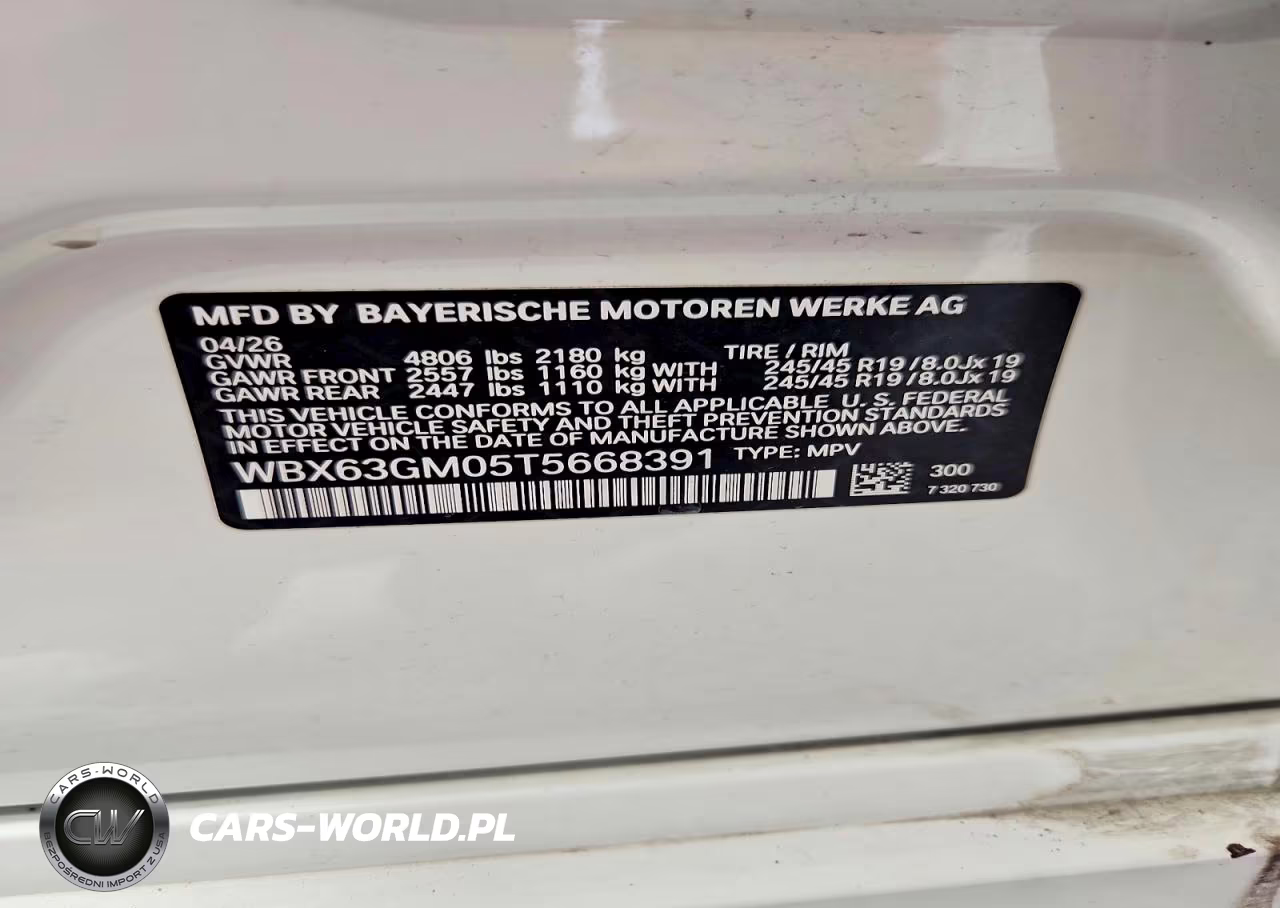 2026 B M W X Series X2 4D Suv 28I xDrive Msport VIN:WBX63GM05T5668391 - 13