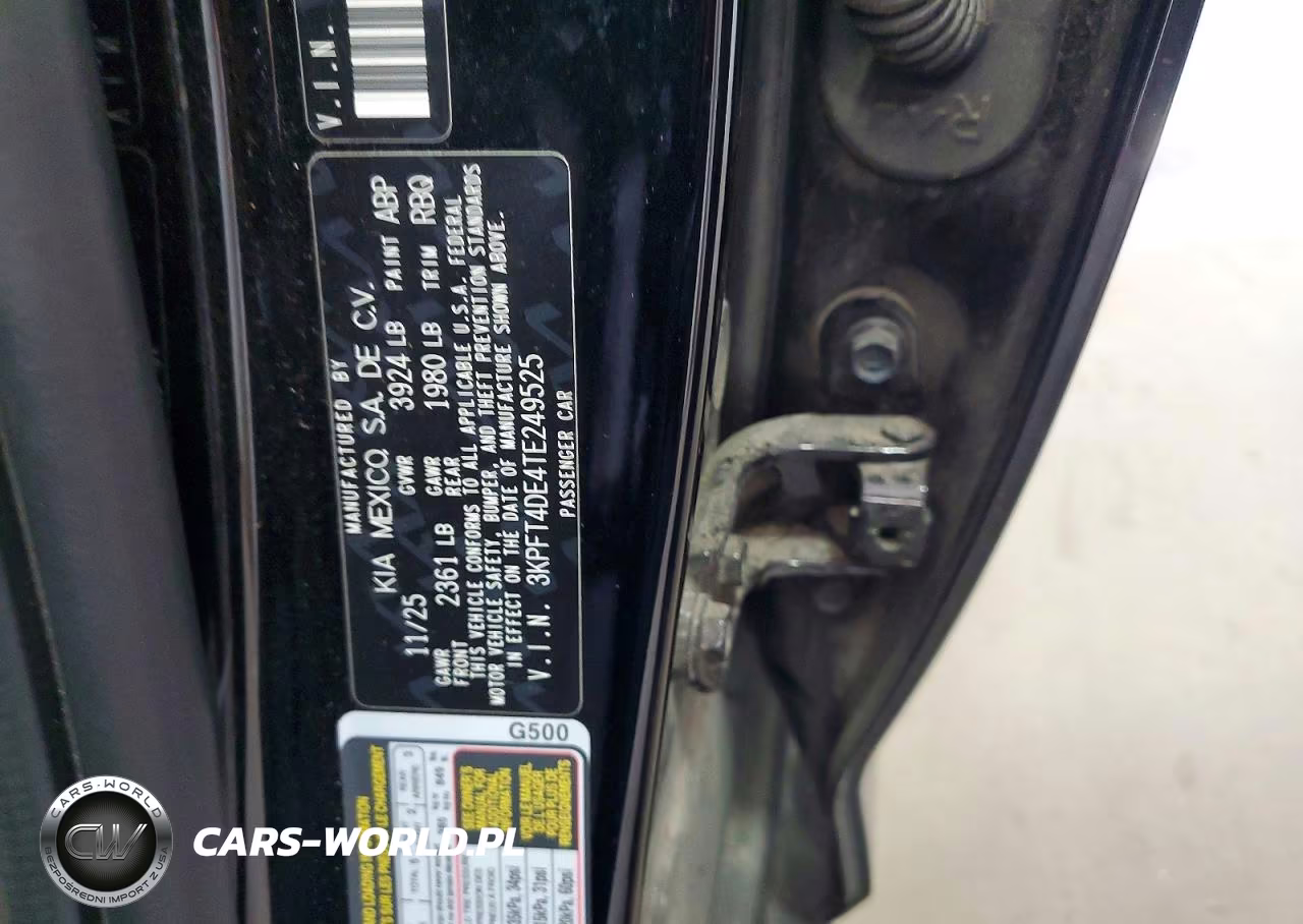 2026 Kia K4 Lxs VIN:3KPFT4DE4TE249525 - 12