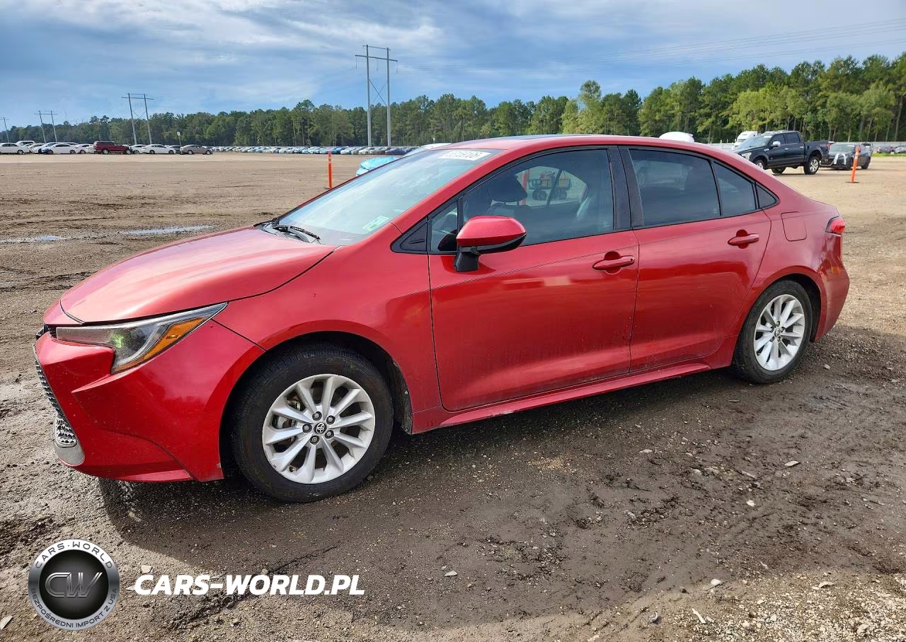 2020 Toyota Corolla Le VIN:5YFHPRAE3LP035171 - 1