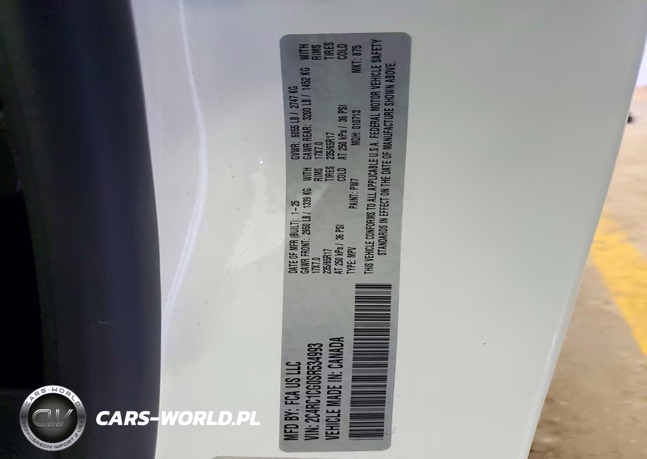 2025 Chrysler Voyager Lx VIN:2C4RC1CG0SR534993 - 13