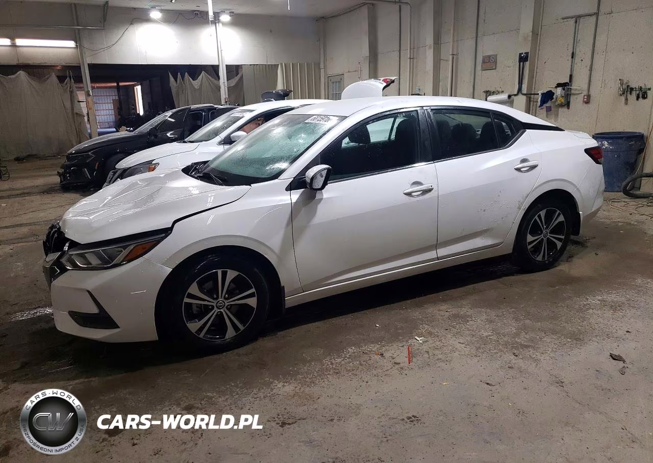 2022 Nissan Sentra Sv VIN:3N1AB8CV5NY262617 - 1