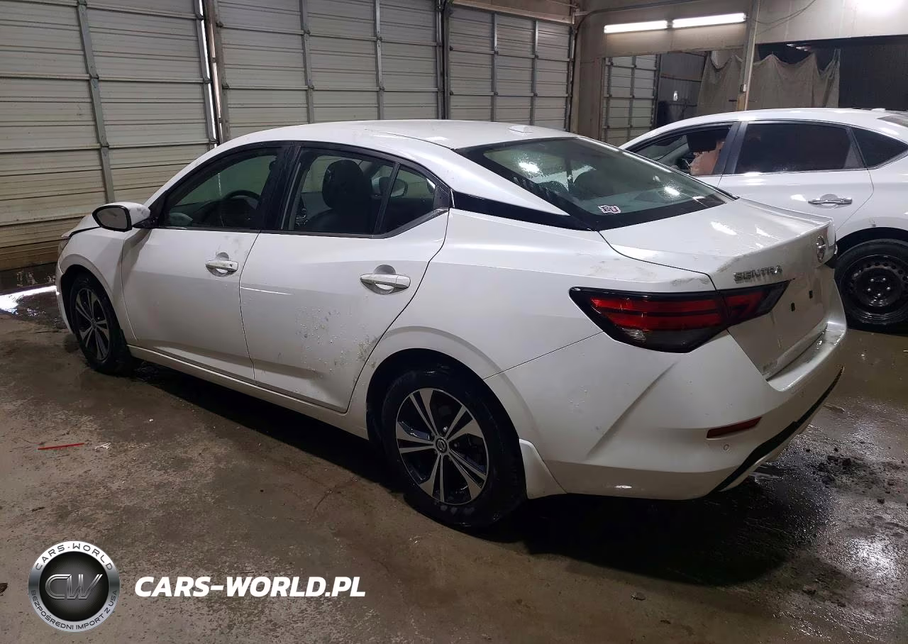 2022 Nissan Sentra Sv VIN:3N1AB8CV5NY262617 - 2