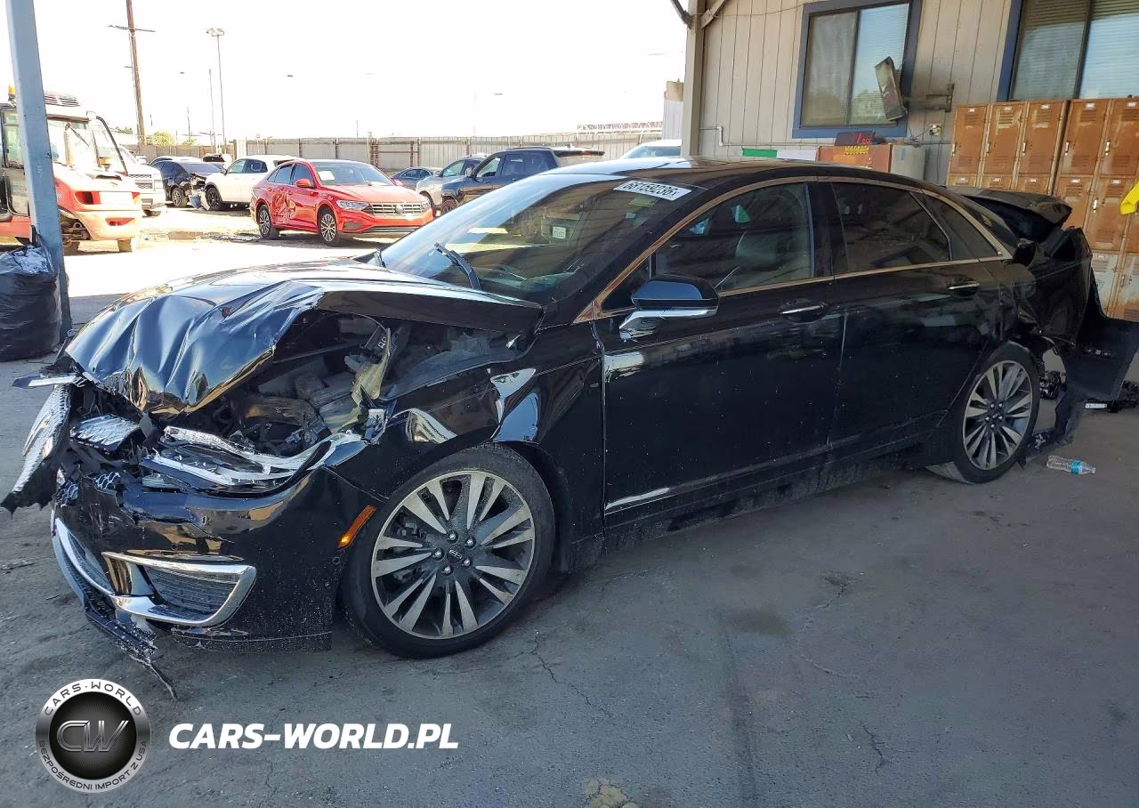 2017 Lincoln Mkz Reserve VIN:3LN6L5E90HR619842 - 1