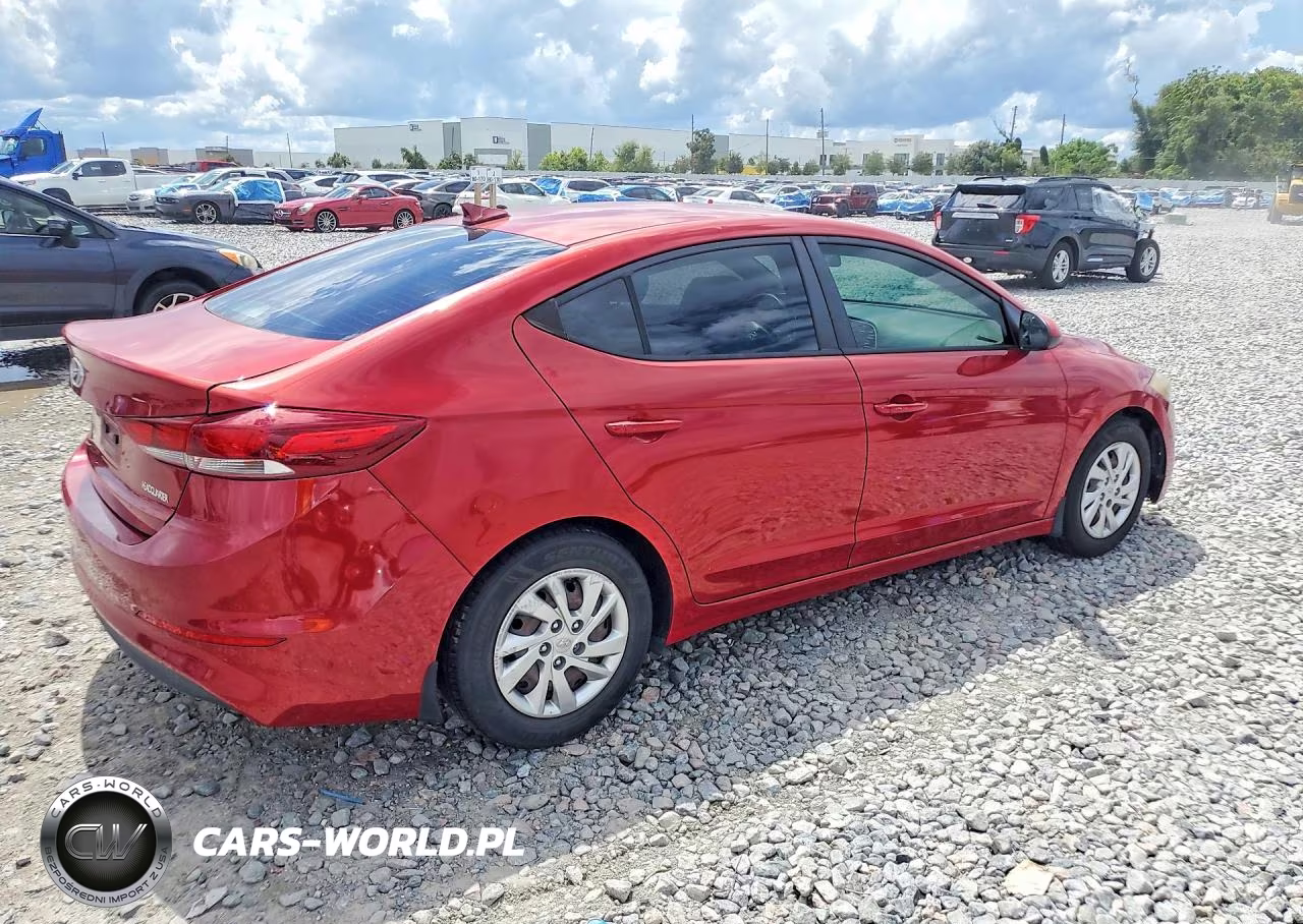 2017 Hyundai Elantra Se VIN:KMHD74LF0HU407997 - 3