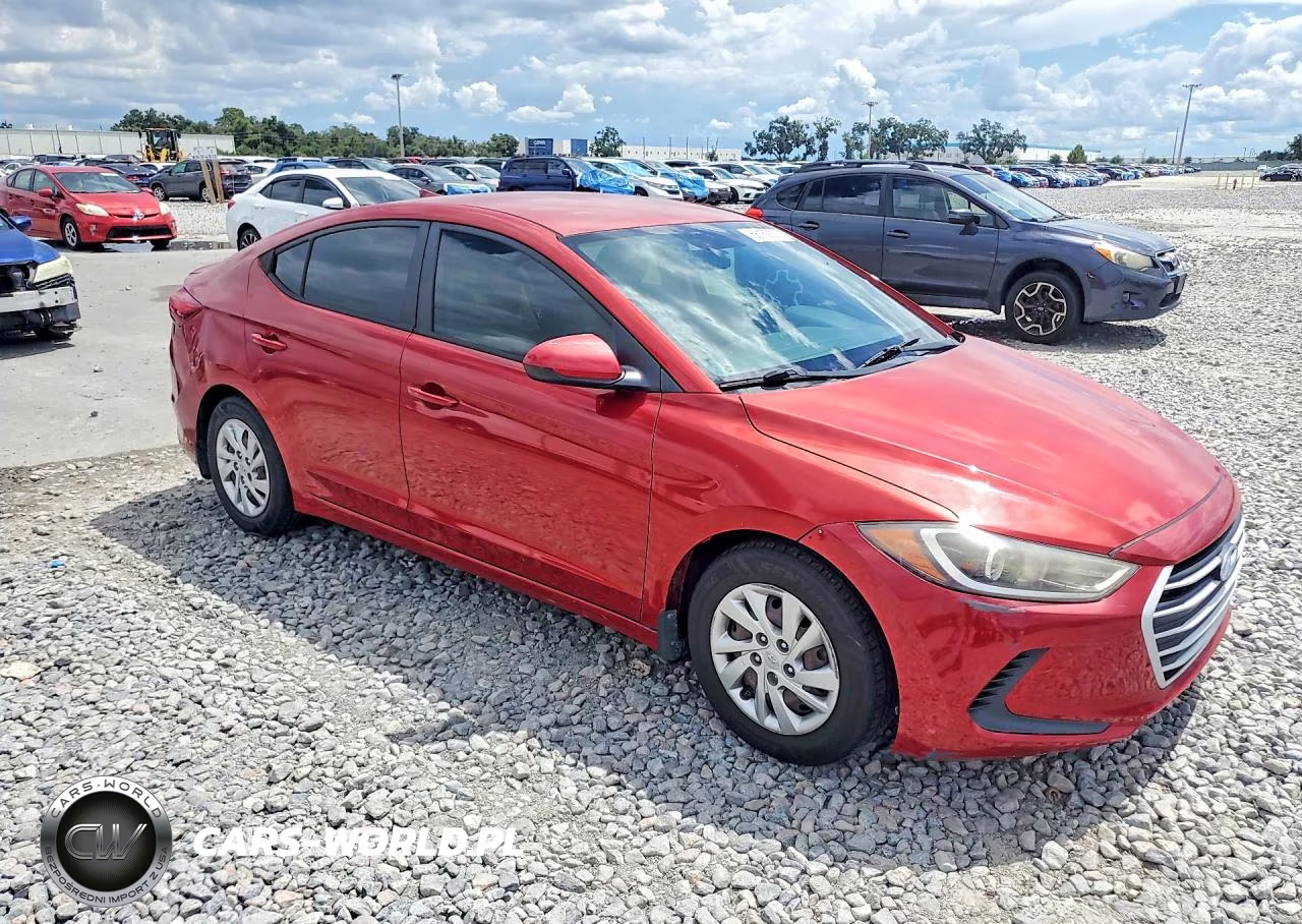 2017 Hyundai Elantra Se VIN:KMHD74LF0HU407997 - 4