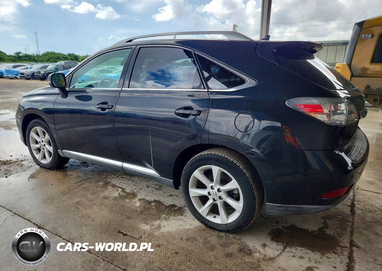2010 Lexus Rx 350 VIN:2T2ZK1BA6AC007079 - 2