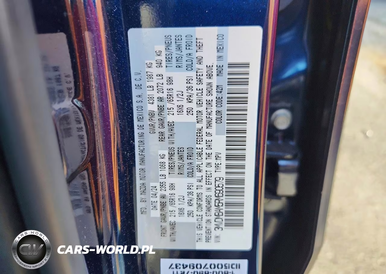 2024 Mazda Cx-30 VIN:3MVDMBAM5RM690579 - 12
