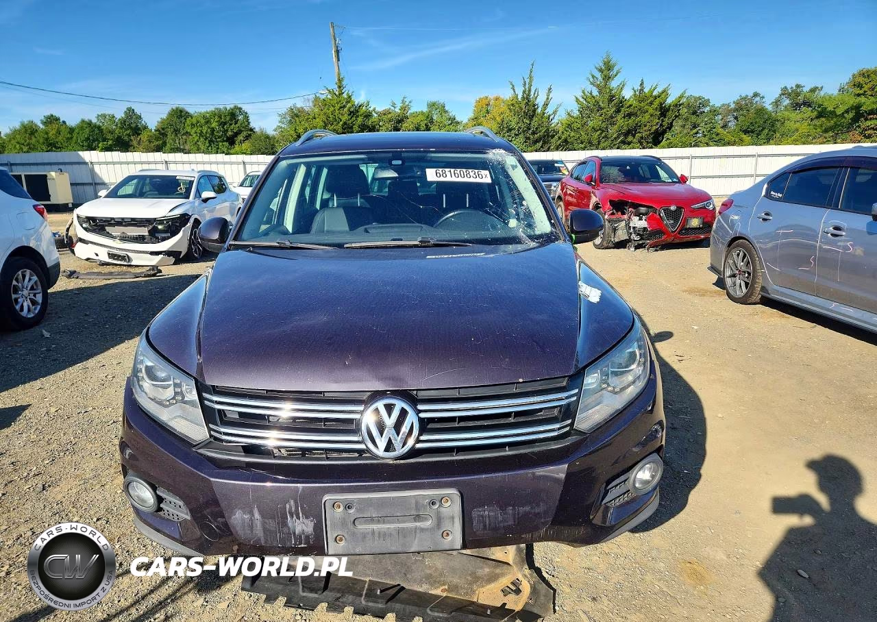 2016 Volkswagen Tiguan S VIN:WVGBV7AX8GW607815 - 5