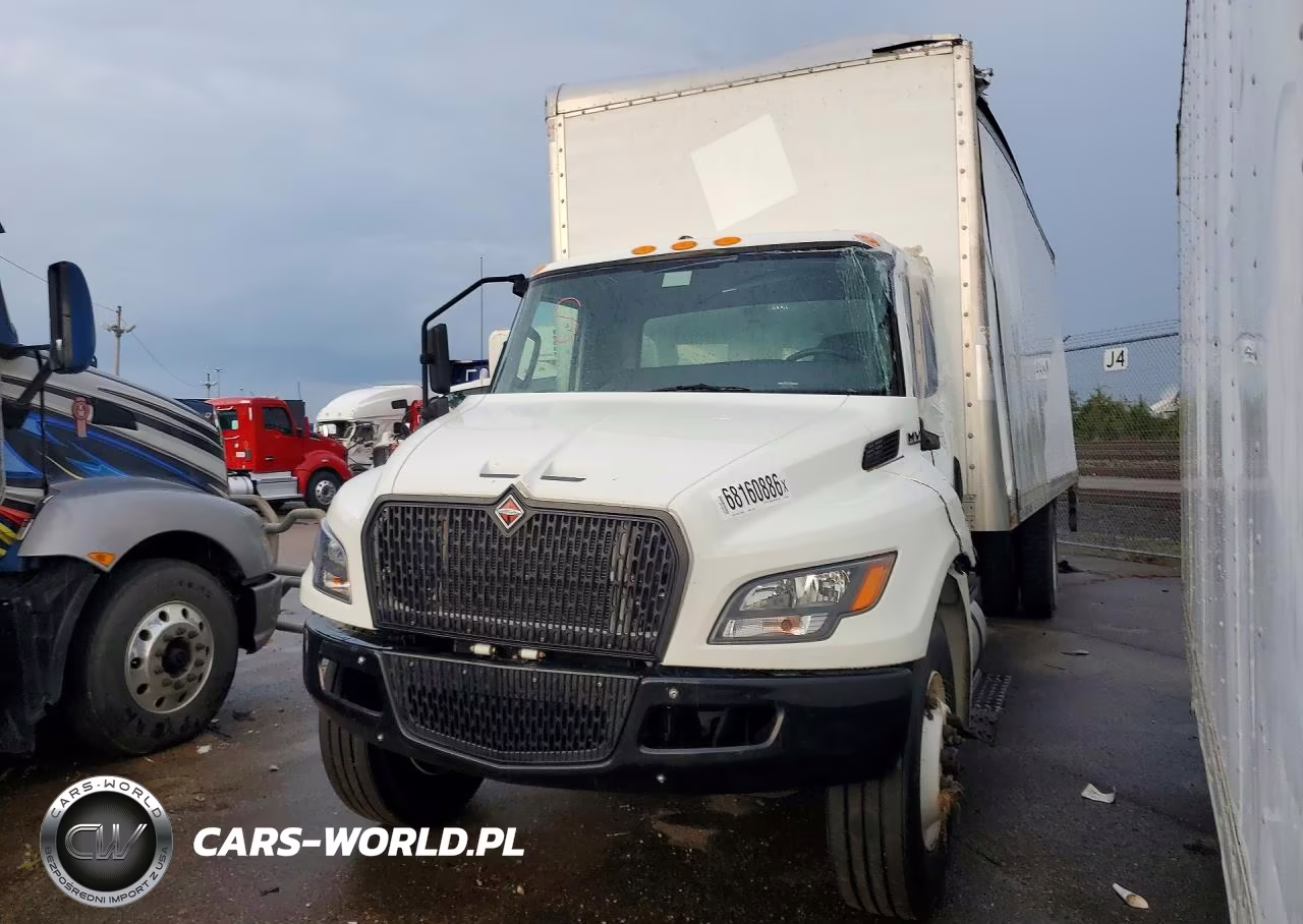 2024 International Mv607 Box Truck VIN:3HAEUMML0RL658421 - 1