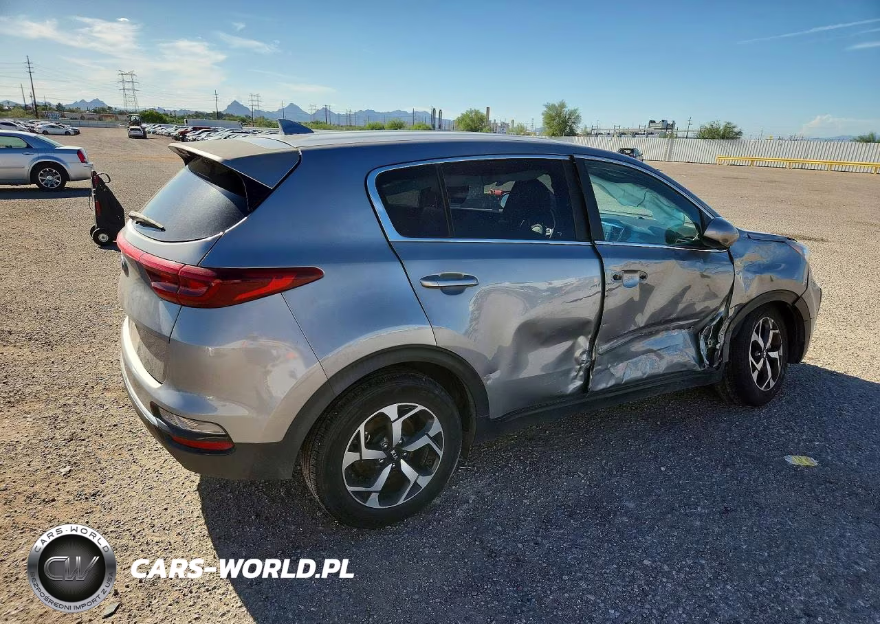 2021 Kia Sportage Lx VIN:KNDPM3AC5M7922094 - 3