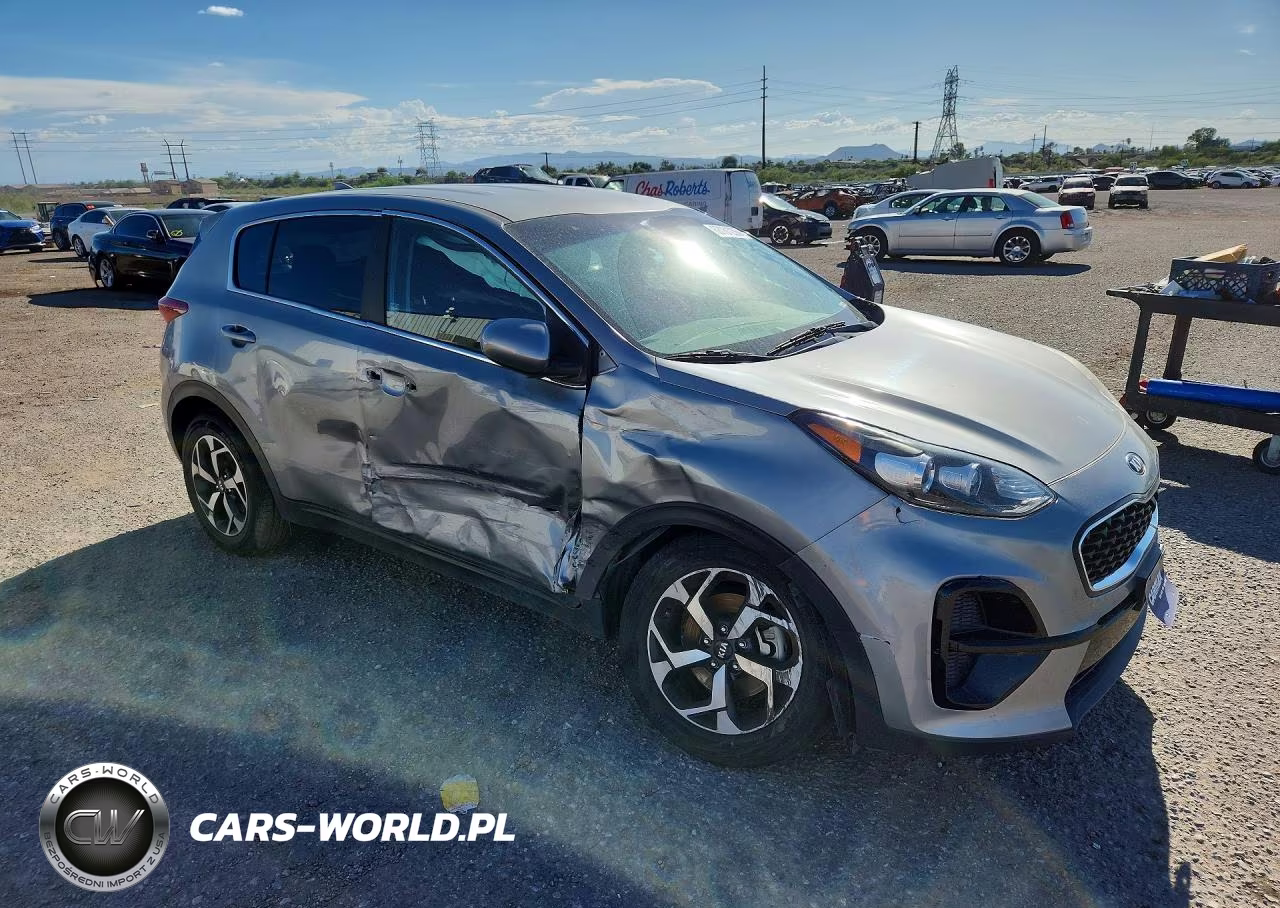 2021 Kia Sportage Lx VIN:KNDPM3AC5M7922094 - 4