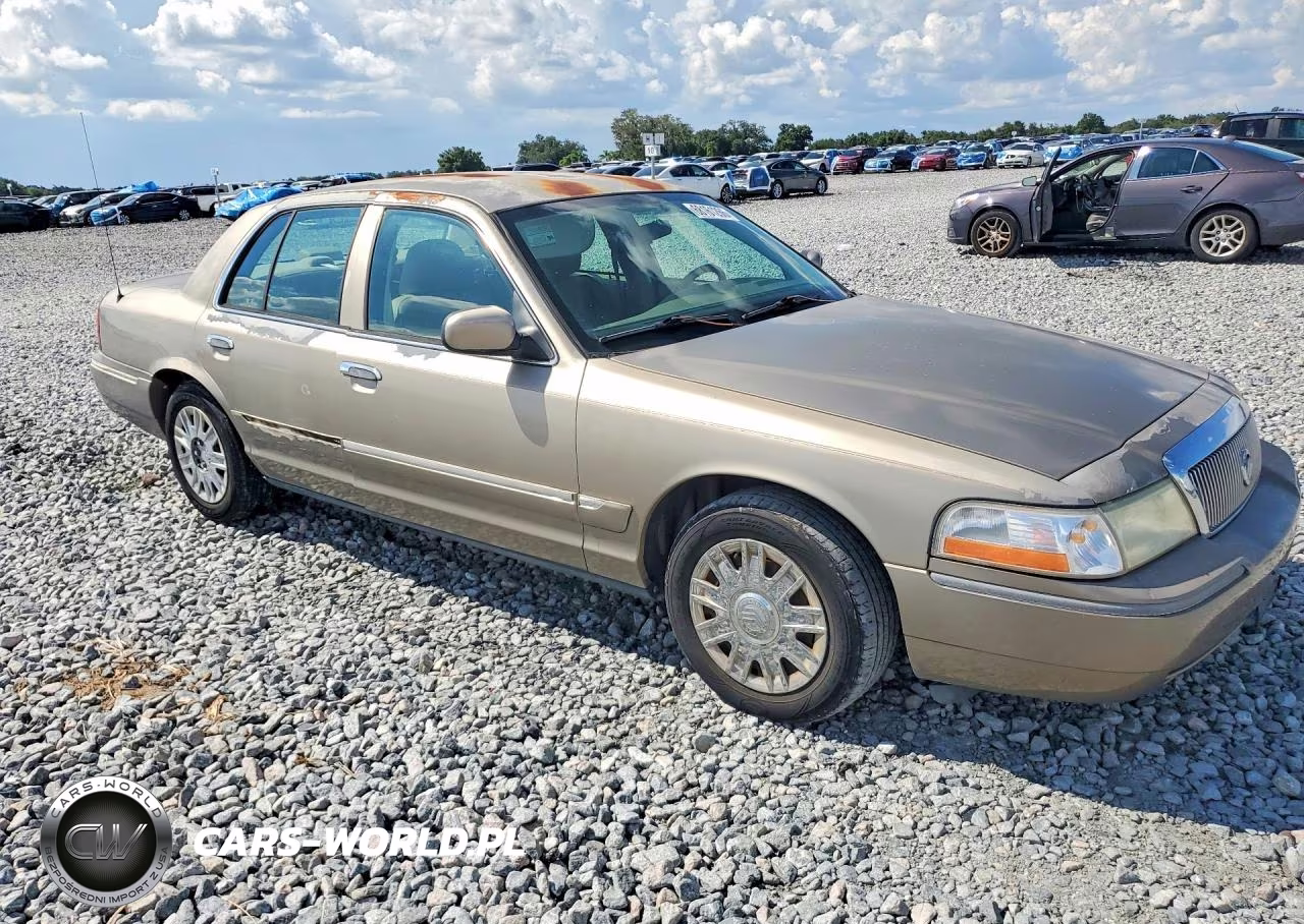 2005 Mercury Grand Marquis Gs VIN:2MEFM74W55X645420 - 4
