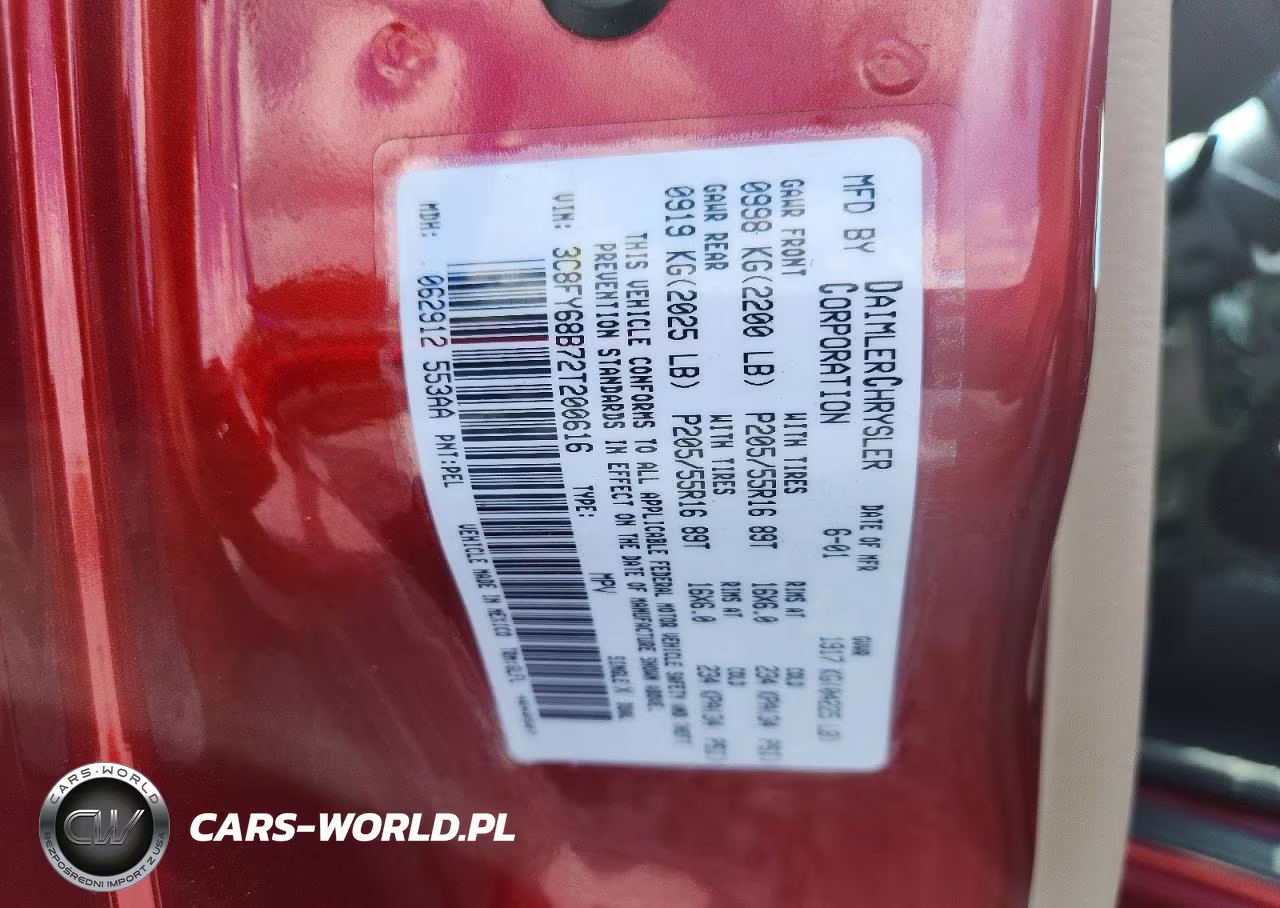 2002 Chrysler Pt Cruiser Limited VIN:3C8FY68B72T200616 - 14