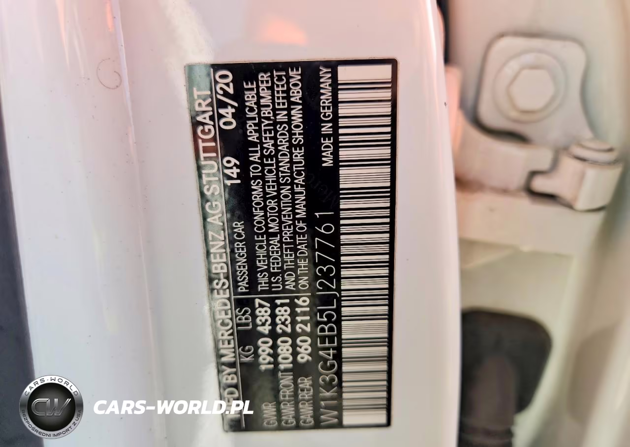 2020 Mercedes-Benz A 220 VIN:W1K3G4EB5LJ237761 - 12