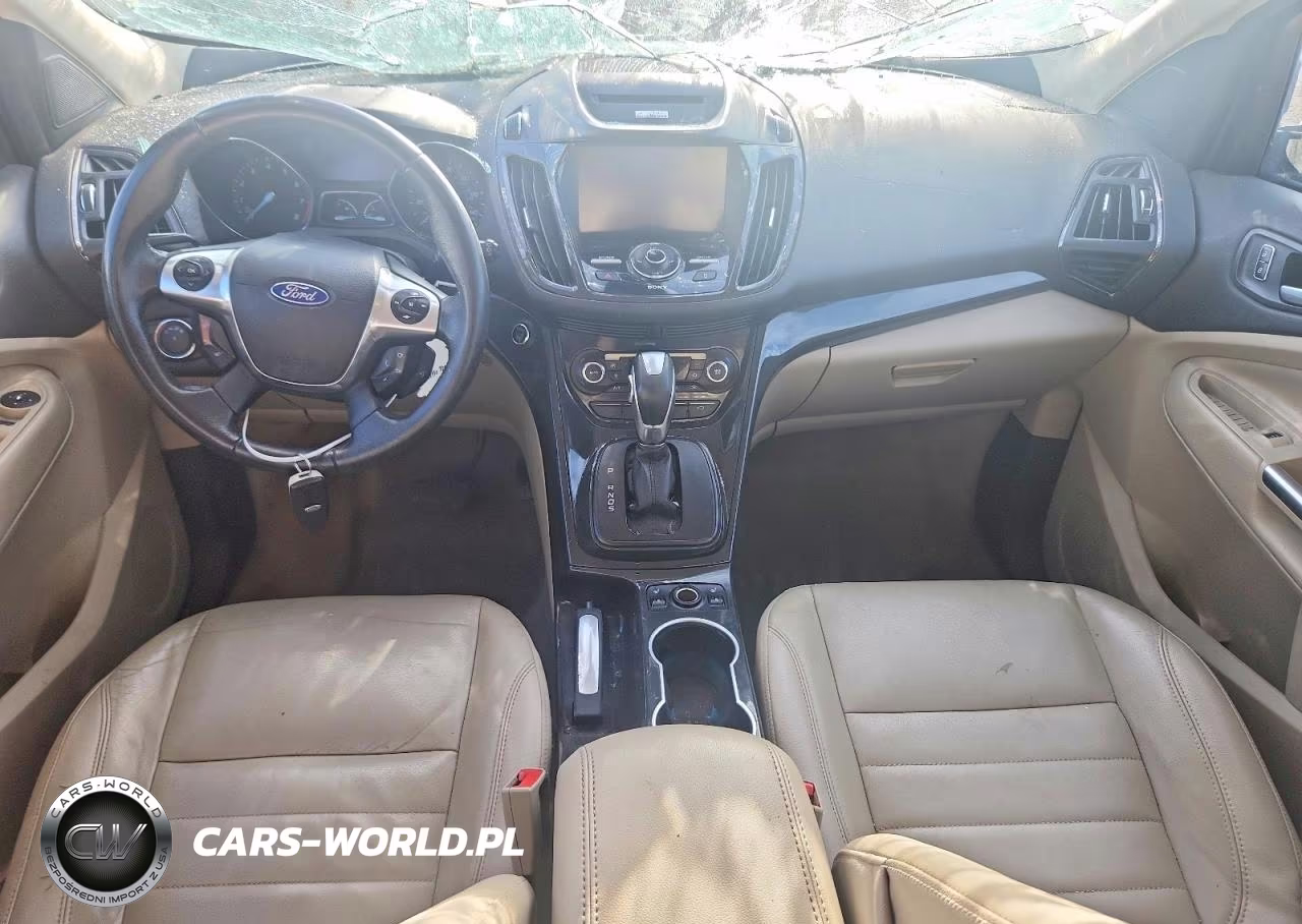 2014 Ford Escape Titanium VIN:1FMCU0JX9EUE11146 - 8