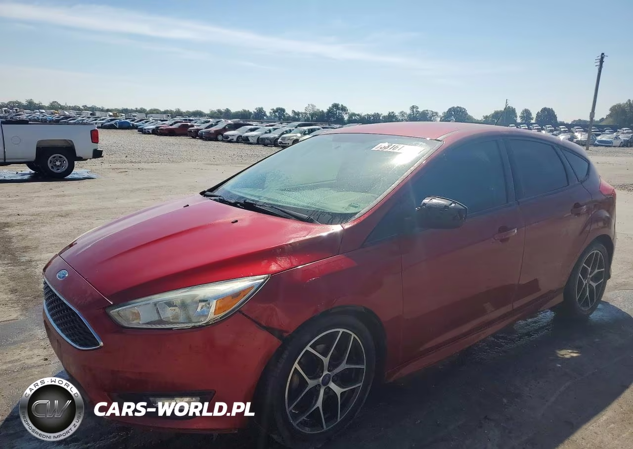 2015 Ford Focus Se VIN:1FADP3K28FL281474 - 1