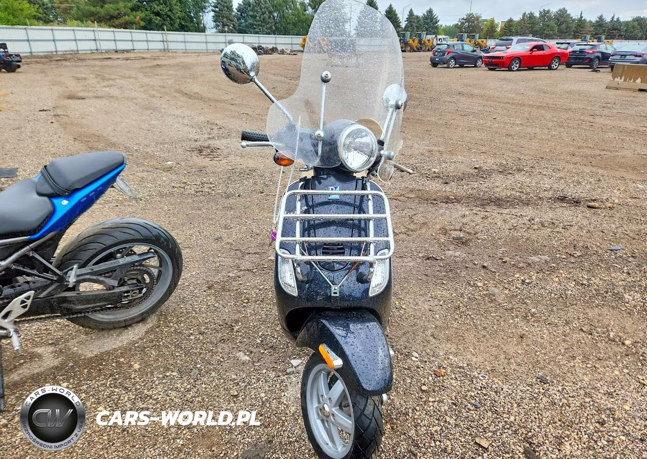 2009 Vespa Lx 150 VIN:ZAPM448F295016625 - 2