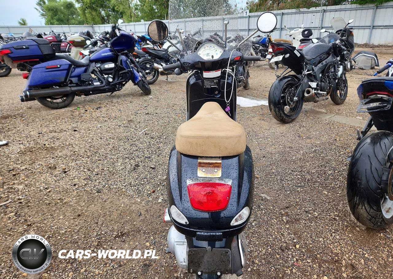 2009 Vespa Lx 150 VIN:ZAPM448F295016625 - 4