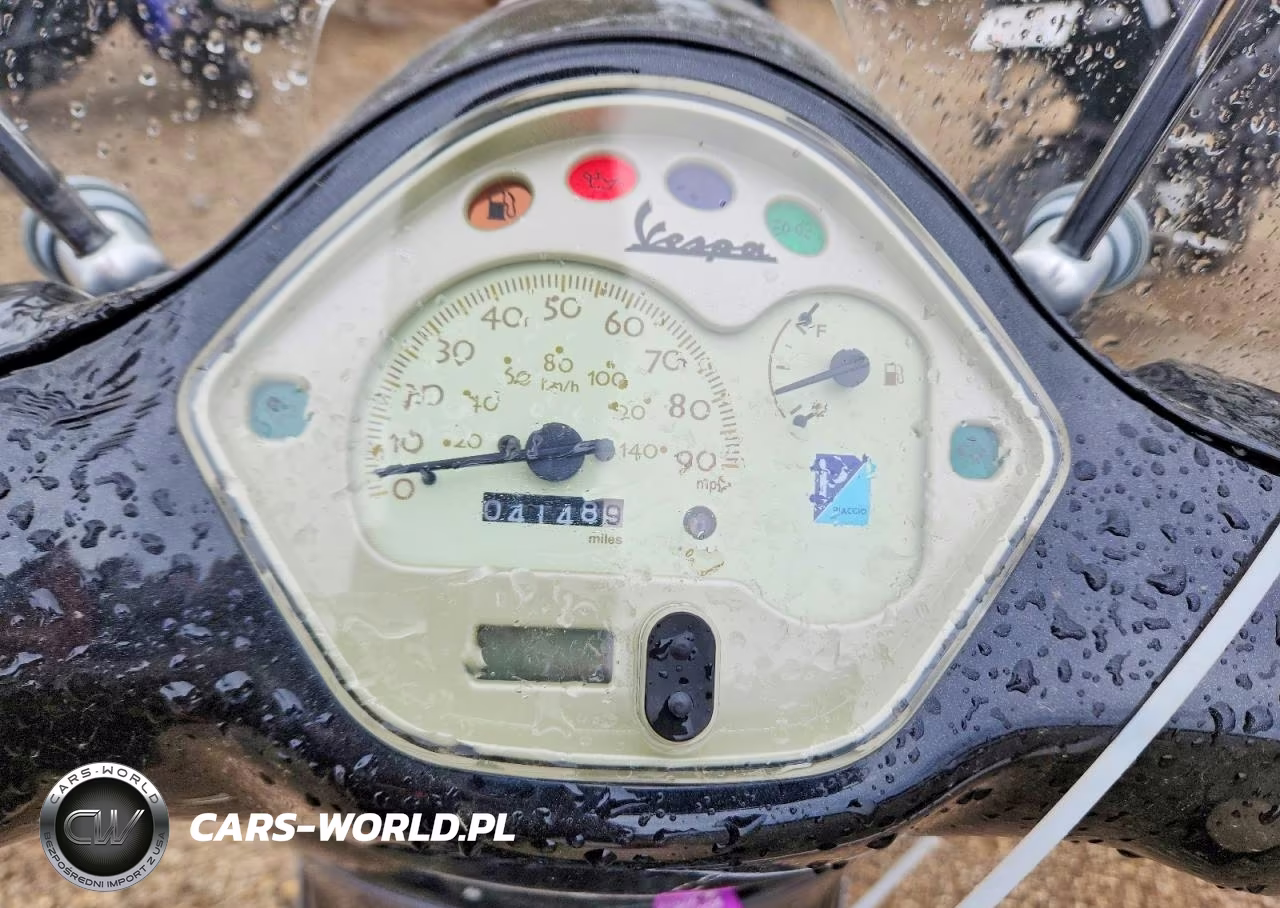 2009 Vespa Lx 150 VIN:ZAPM448F295016625 - 7