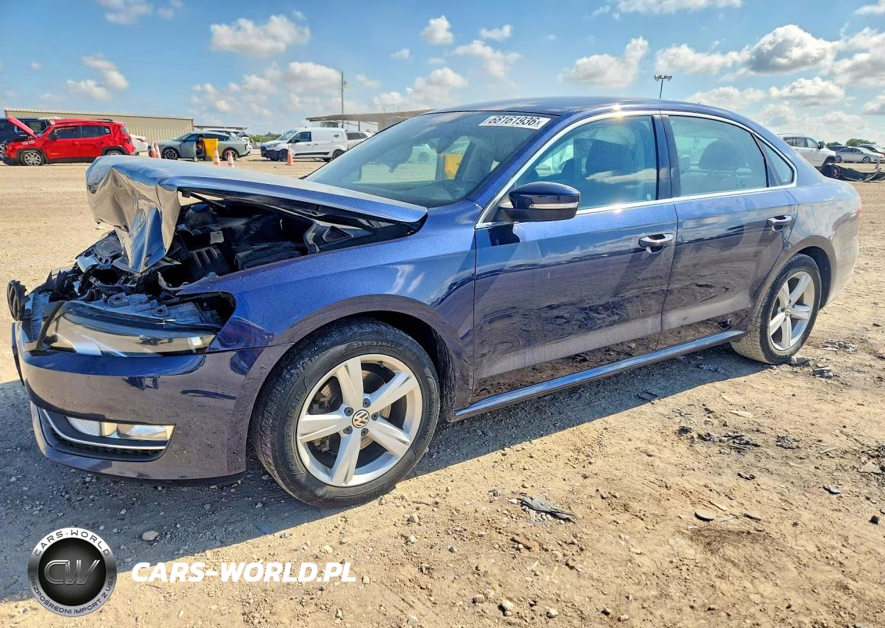 2015 Volkswagen Passat S VIN:1VWAS7A36FC080666 - 1