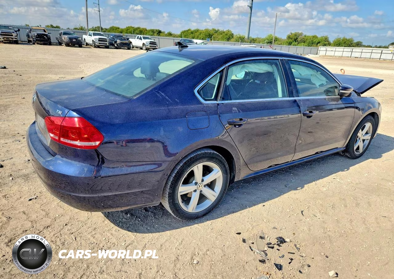 2015 Volkswagen Passat S VIN:1VWAS7A36FC080666 - 3