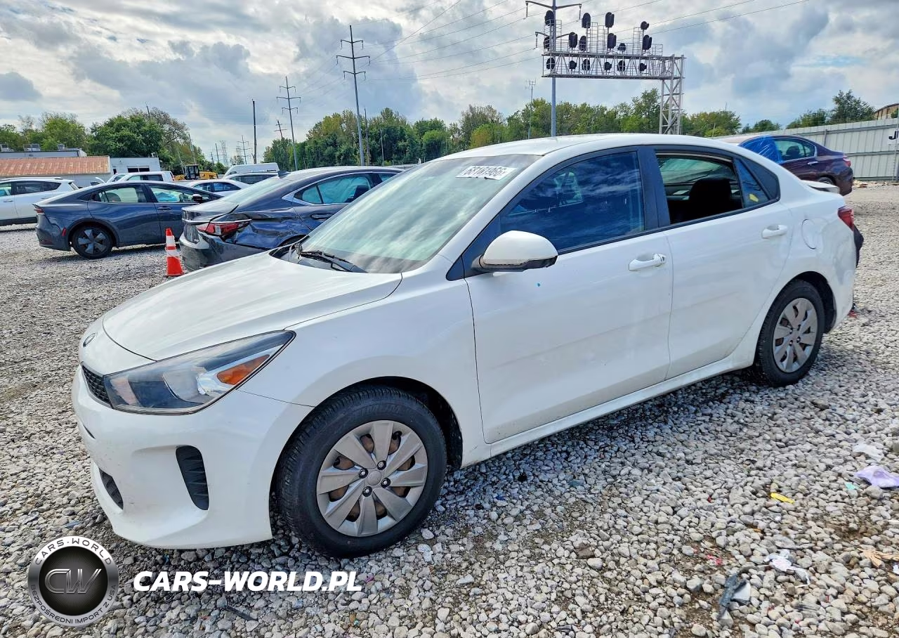2020 Kia Rio Lx VIN:3KPA24ADXLE329839 - 1