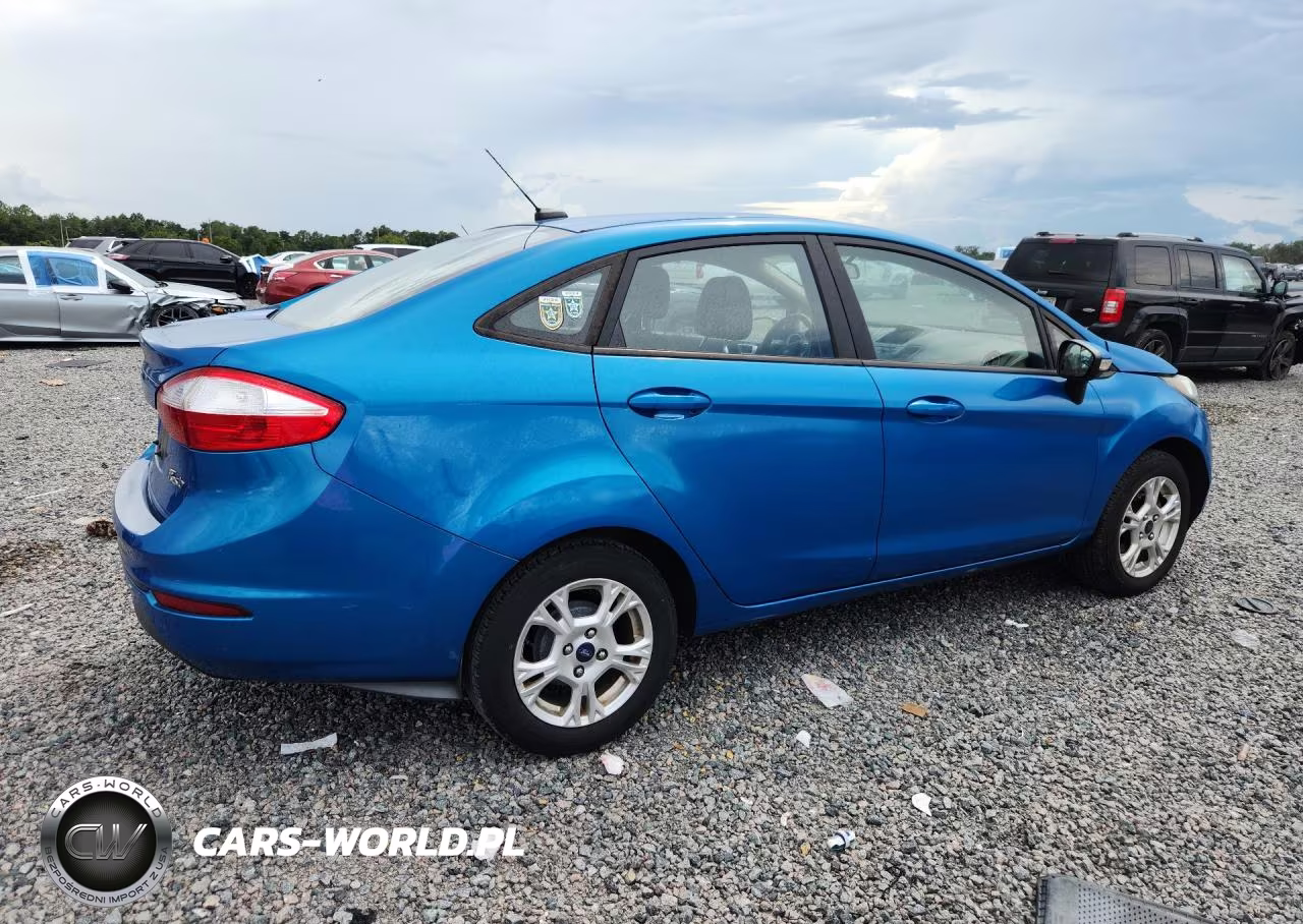 2016 Ford Fiesta Se VIN:3FADP4BJ7GM123186 - 3