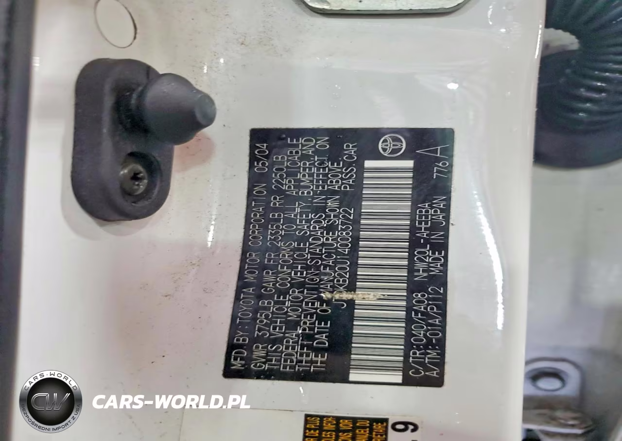 2004 Toyota Prius Base VIN:JTDKB20U140083722 - 14