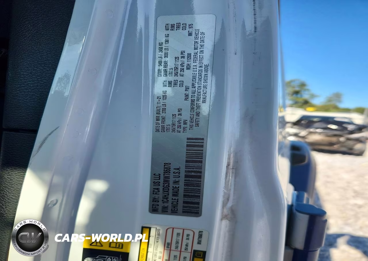 2021 Jeep Wrangler Unlimited Sport VIN:1C4HJXDG3MW786878 - 14
