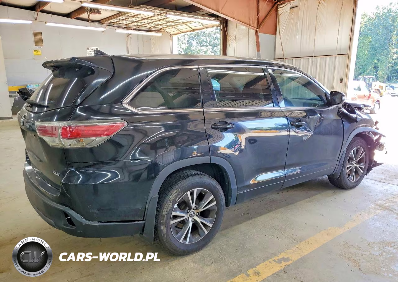 2016 Toyota Highlander Xle VIN:5TDKKRFH5GS502756 - 3