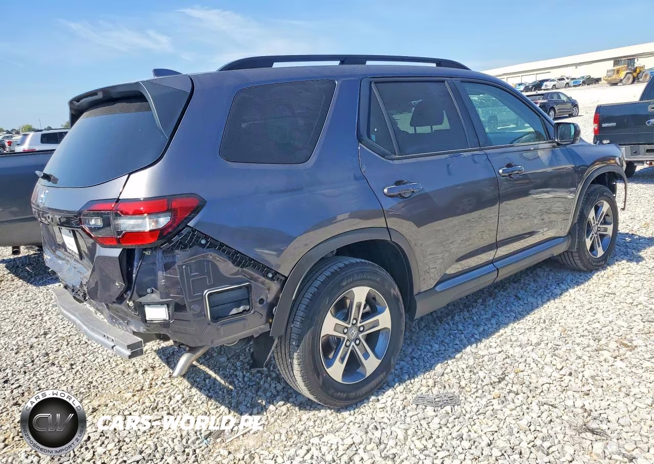 2026 Honda Pilot Exl VIN:5FNYG2H49TB014101 - 3
