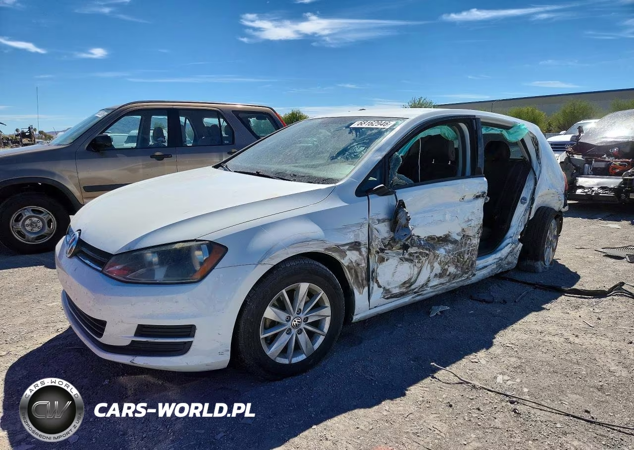2015 Volkswagen Golf VIN:3VW217AU1FM010359 - 1