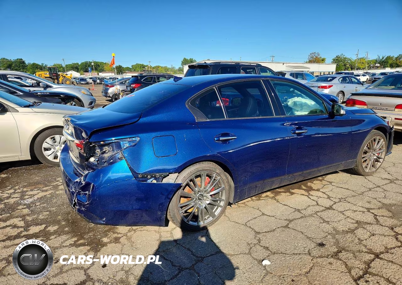 2018 Infiniti Q50 Red Sport 400 VIN:JN1FV7ARXJM481714 - 3
