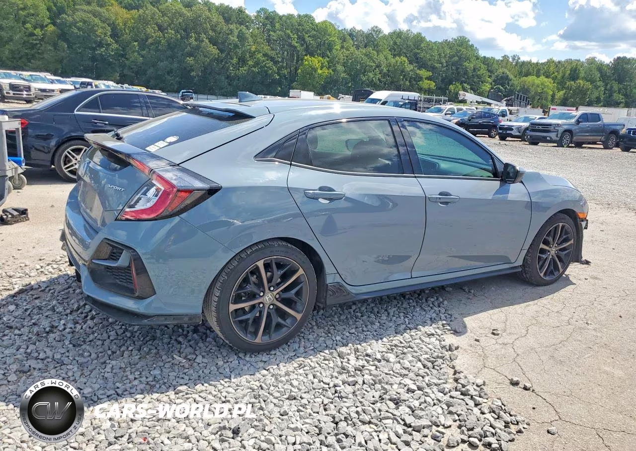 2021 Honda Civic Sport VIN:SHHFK7H48MU210064 - 3