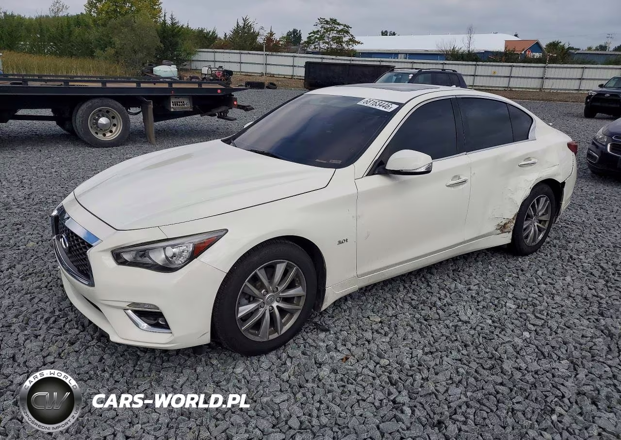 2019 Infiniti Q50 3.0T Luxe VIN:JN1EV7AR0KM554876 - 1