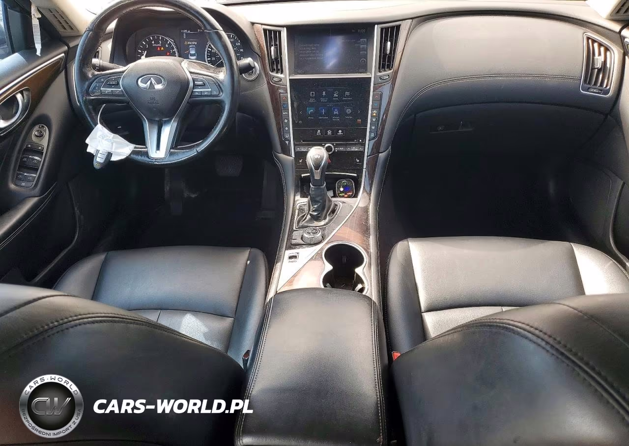 2019 Infiniti Q50 3.0T Luxe VIN:JN1EV7AR0KM554876 - 8