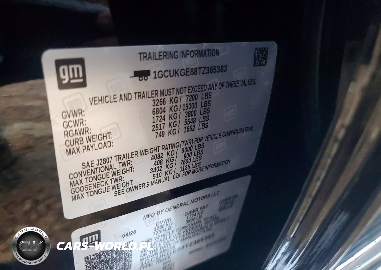 2026 Chevrolet Silverado K1500 Ltz VIN:1GCUKGE88TZ365383 - 12