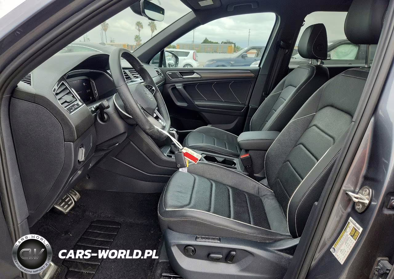 2023 Volkswagen Tiguan Sel R-Line Black VIN:3VV4B7AX8PM126177 - 7