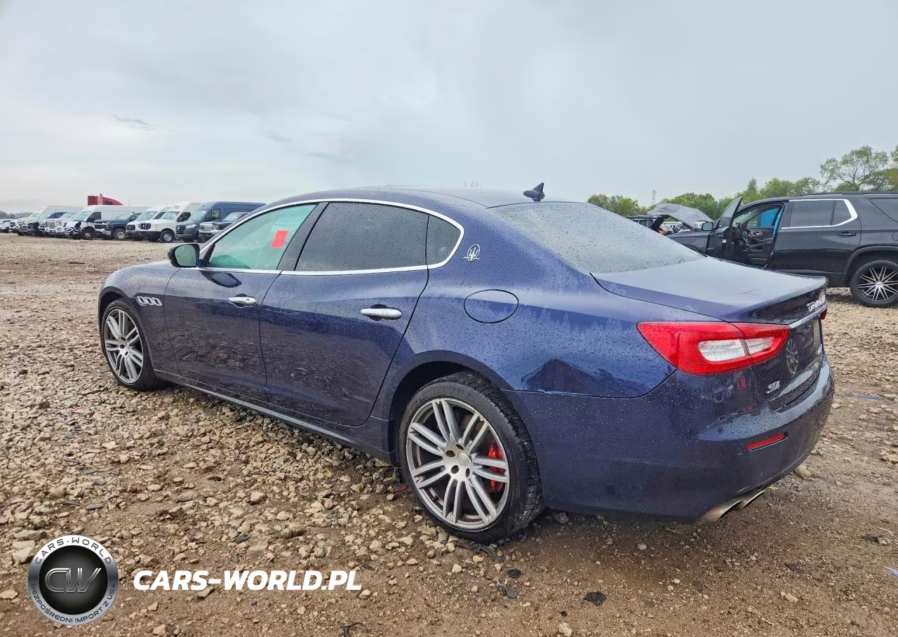 2017 Maserati Quattroporte S VIN:ZAM56RRA5H1228985 - 2