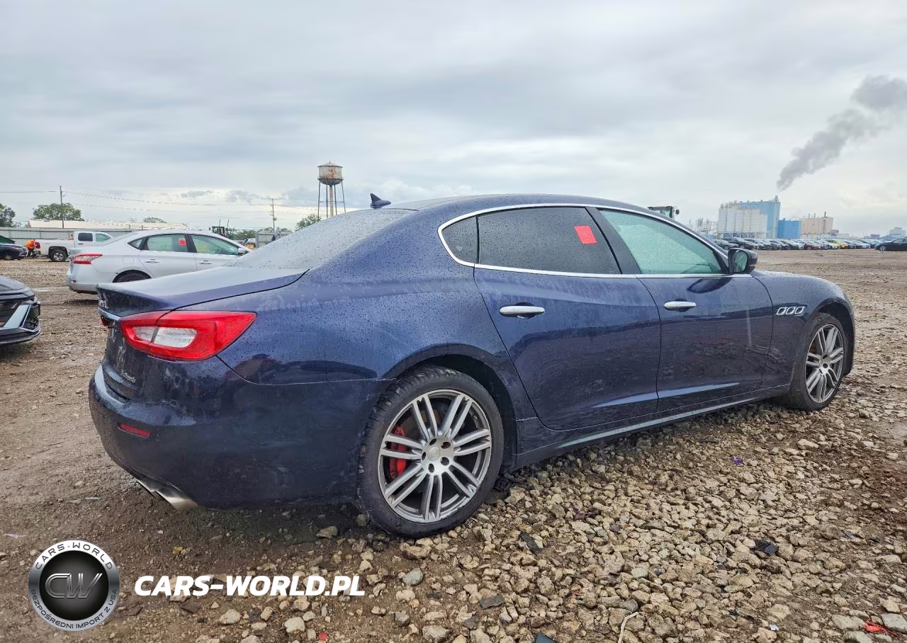 2017 Maserati Quattroporte S VIN:ZAM56RRA5H1228985 - 3