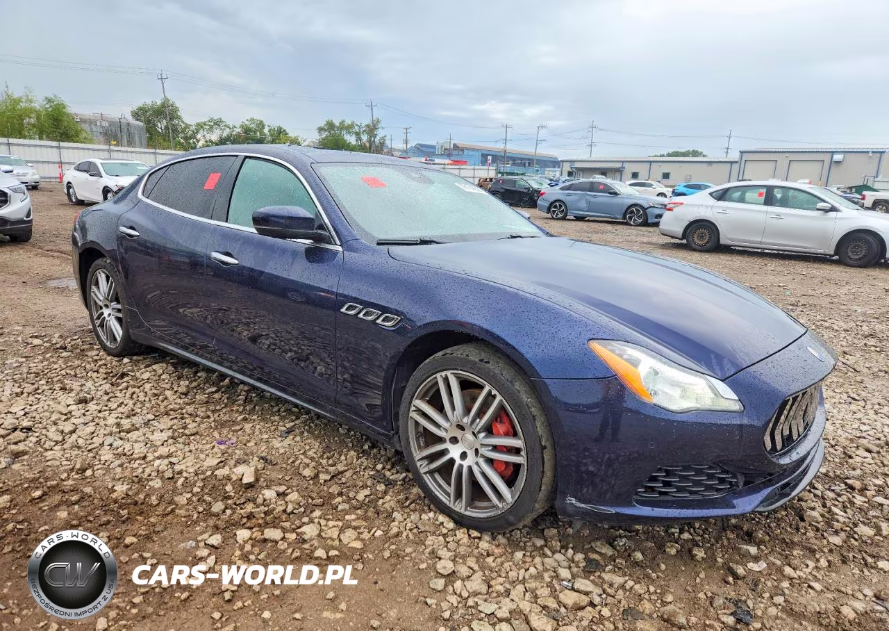 2017 Maserati Quattroporte S VIN:ZAM56RRA5H1228985 - 4