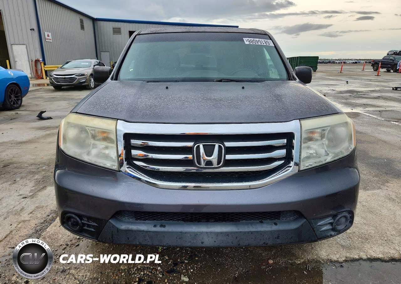 2014 Honda Pilot Lx VIN:5FNYF3H24EB025999 - 5