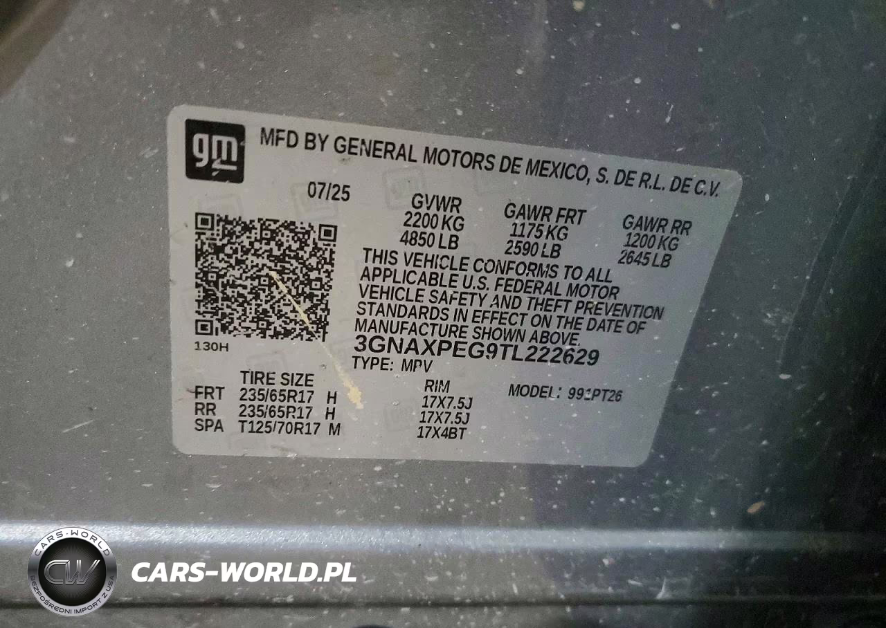 2026 Chevrolet Equinox Lt VIN:3GNAXPEG9TL222629 - 13