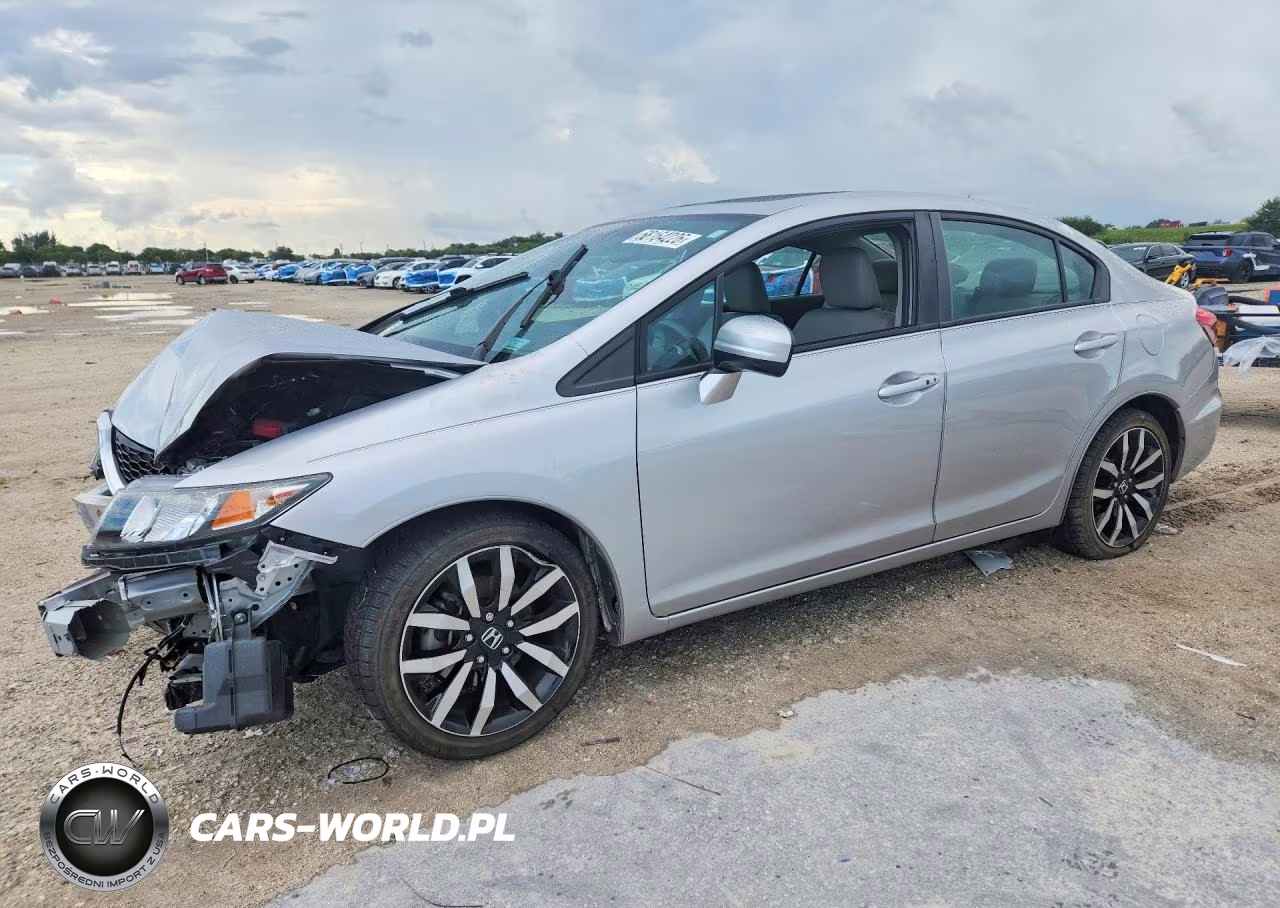 2015 Honda Civic Exl VIN:19XFB2F90FE058017 - 1