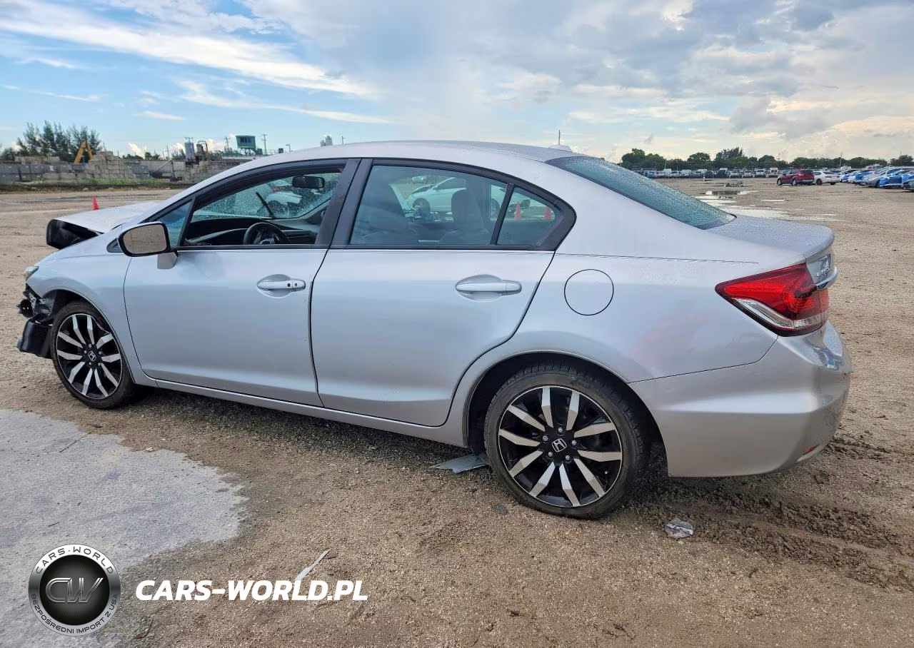 2015 Honda Civic Exl VIN:19XFB2F90FE058017 - 2