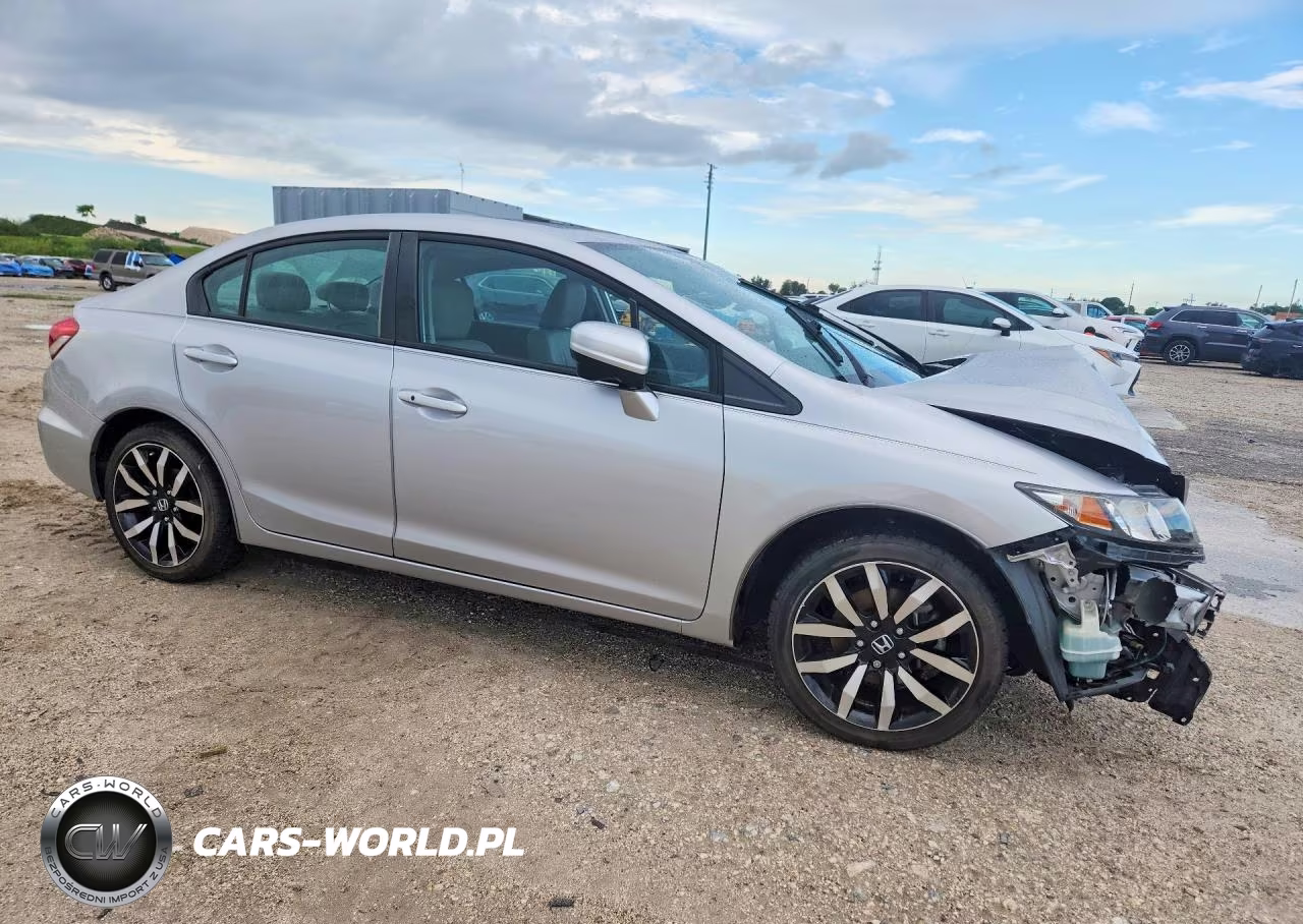 2015 Honda Civic Exl VIN:19XFB2F90FE058017 - 4