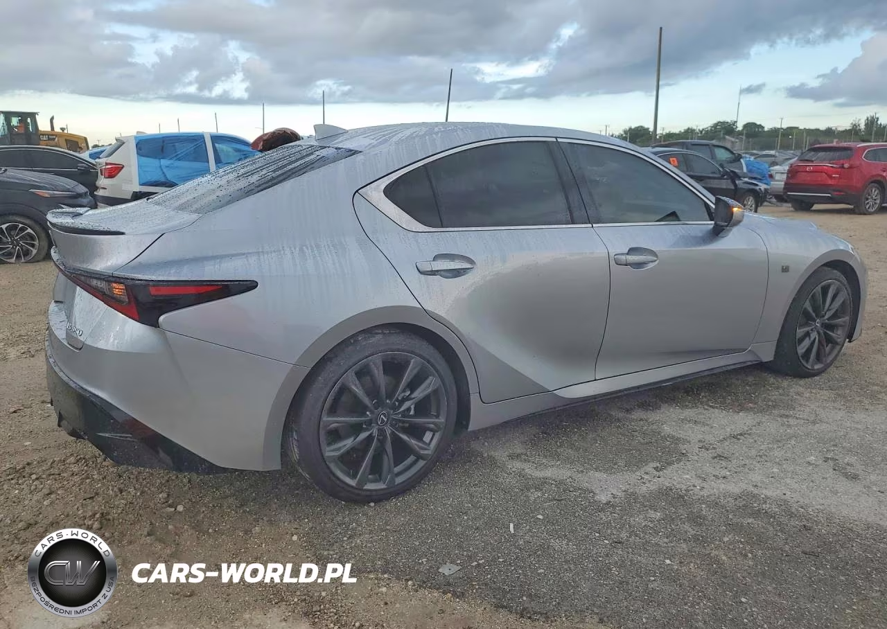 2025 Lexus Is 350 F Sport Design VIN:JTHBZ1B20S5083145 - 3