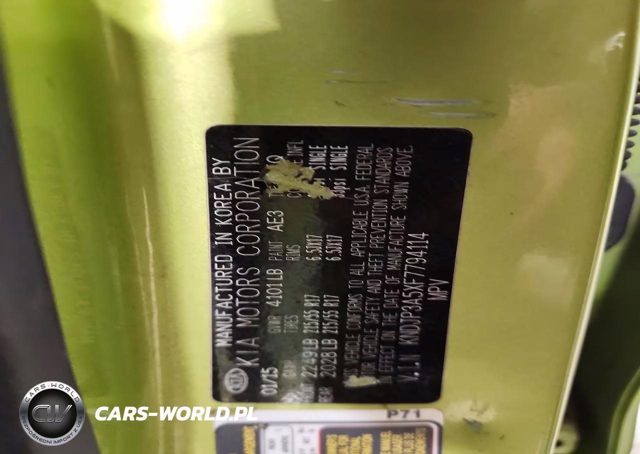 2015 Kia Soul + VIN:KNDJP3A5XF7794114 - 13