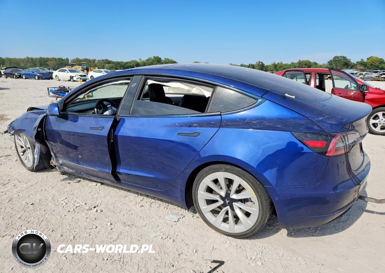2022 Tesla Model 3 VIN:5YJ3E1EA4NF192103 - 2
