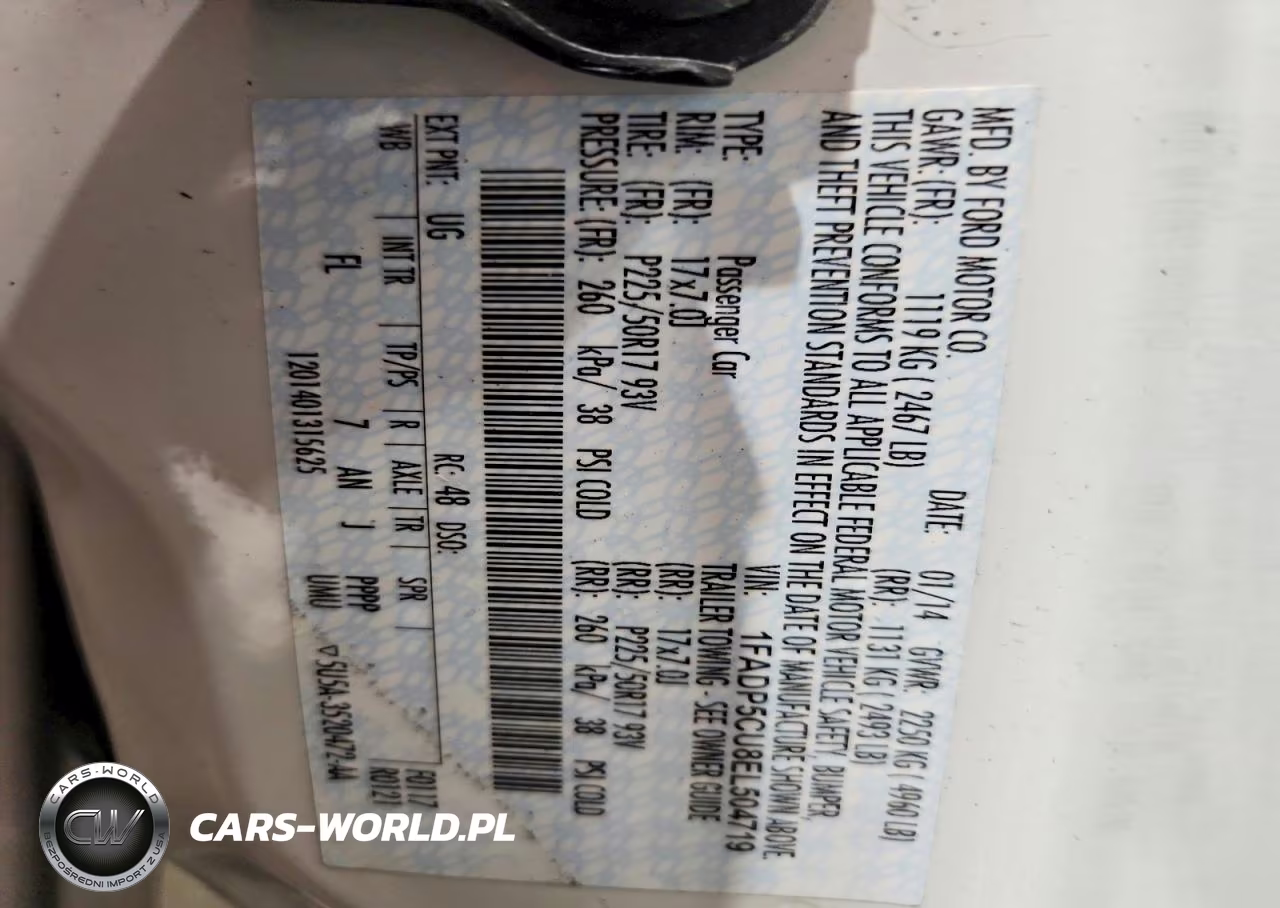 2014 Ford C-Max Premium VIN:1FADP5CU8EL504719 - 12